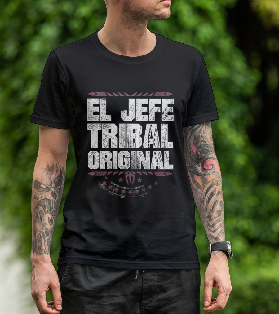 Roman Reigns WWE El Jefe Tribal Original T-Shirt