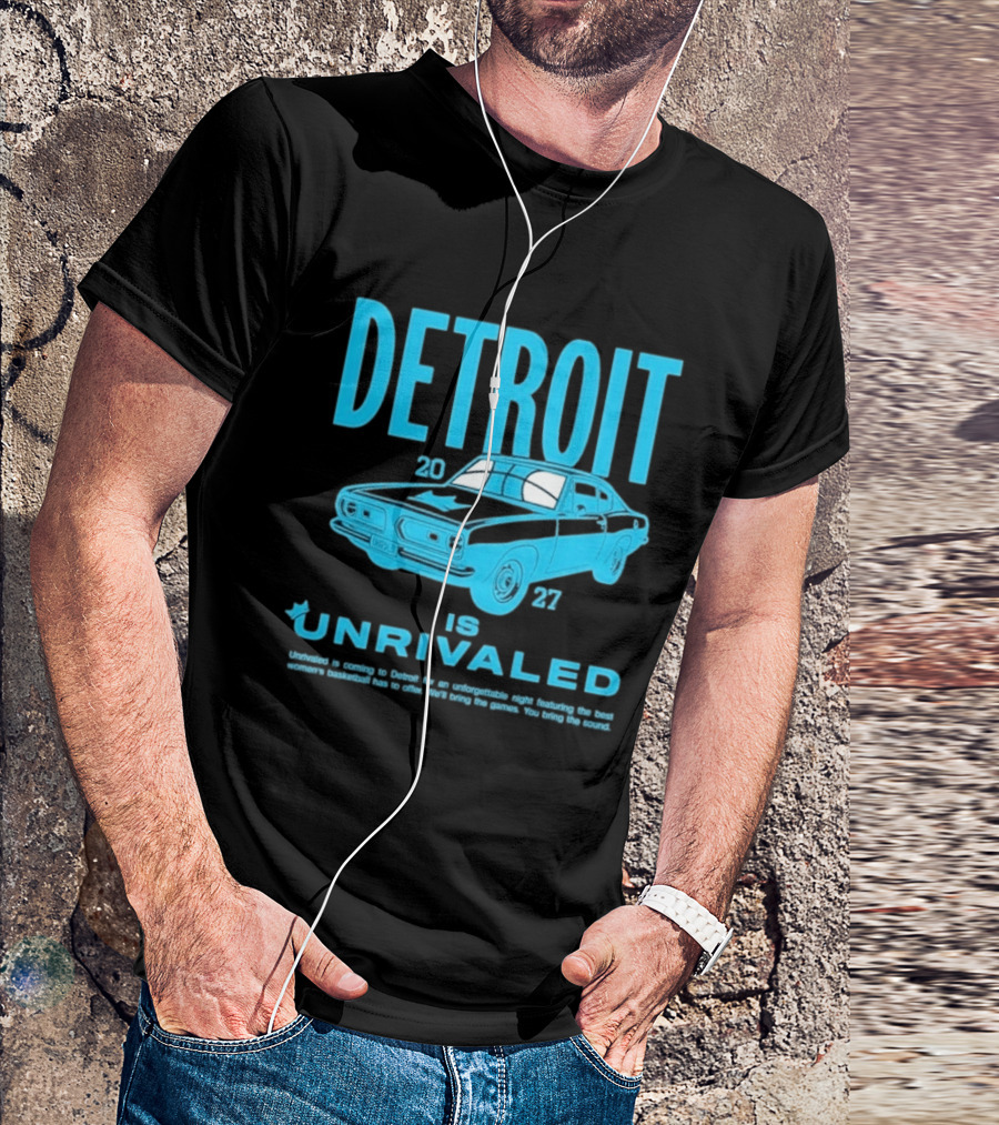 Detroit 2027 Is Unrivaled Season 3 Car Tour T-Shirt
