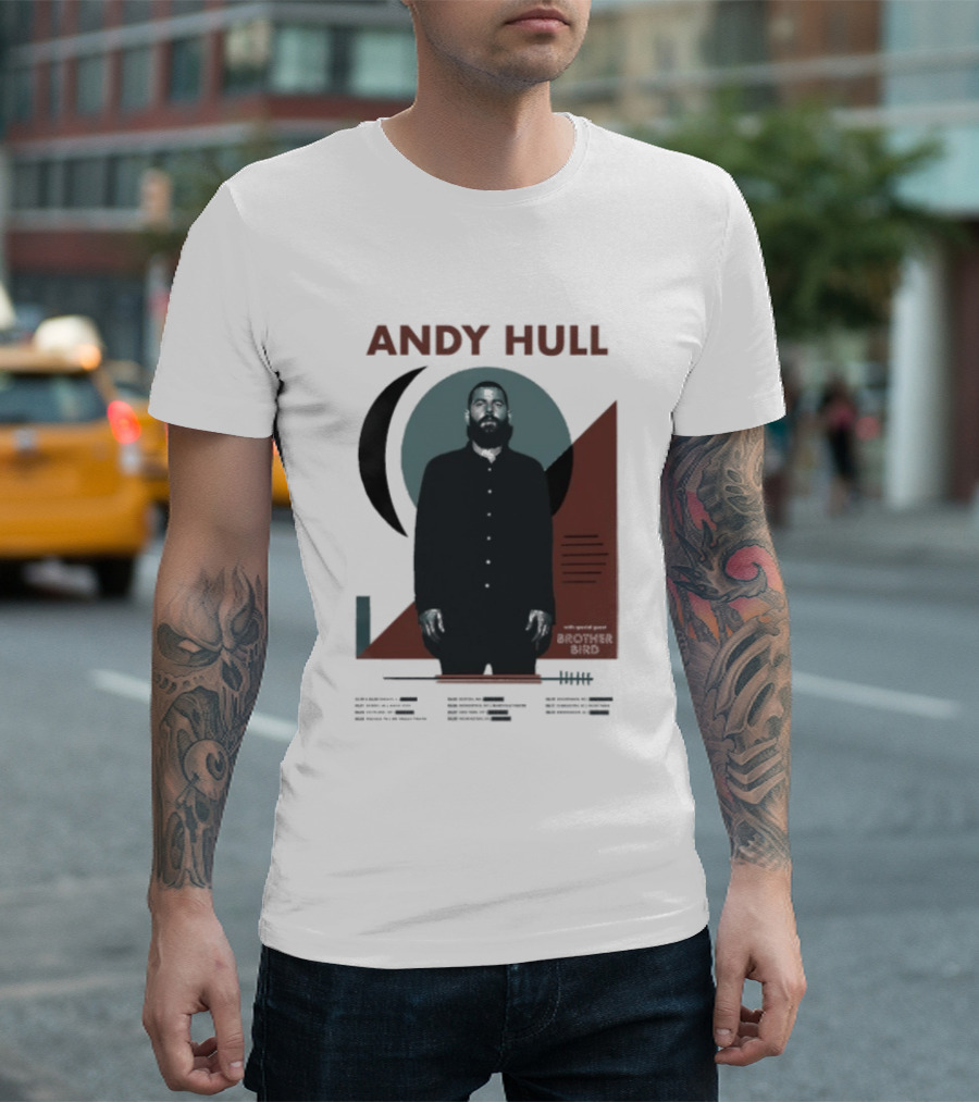 Andy Hull Brother Bird 2026 Tour Manchester Orchestra Solo T-Shirt