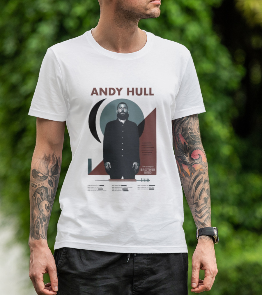 Andy Hull Brother Bird 2026 Tour Manchester Orchestra Solo T-Shirt