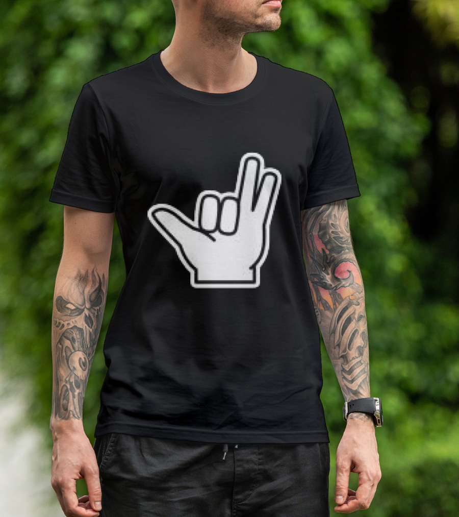 8Ro8 Shop Hammajang Shaka Hand Gesture T-Shirt