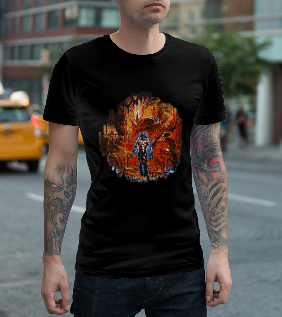 200 Stab Wounds Lowest Form Gothic Demon Cave Fantasy T-Shirt
