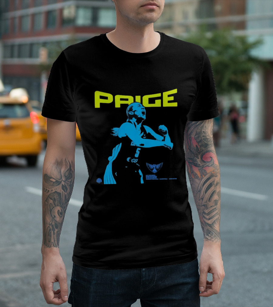 Dallas Wings Paige Basketball Number 5 Sports T-Shirt