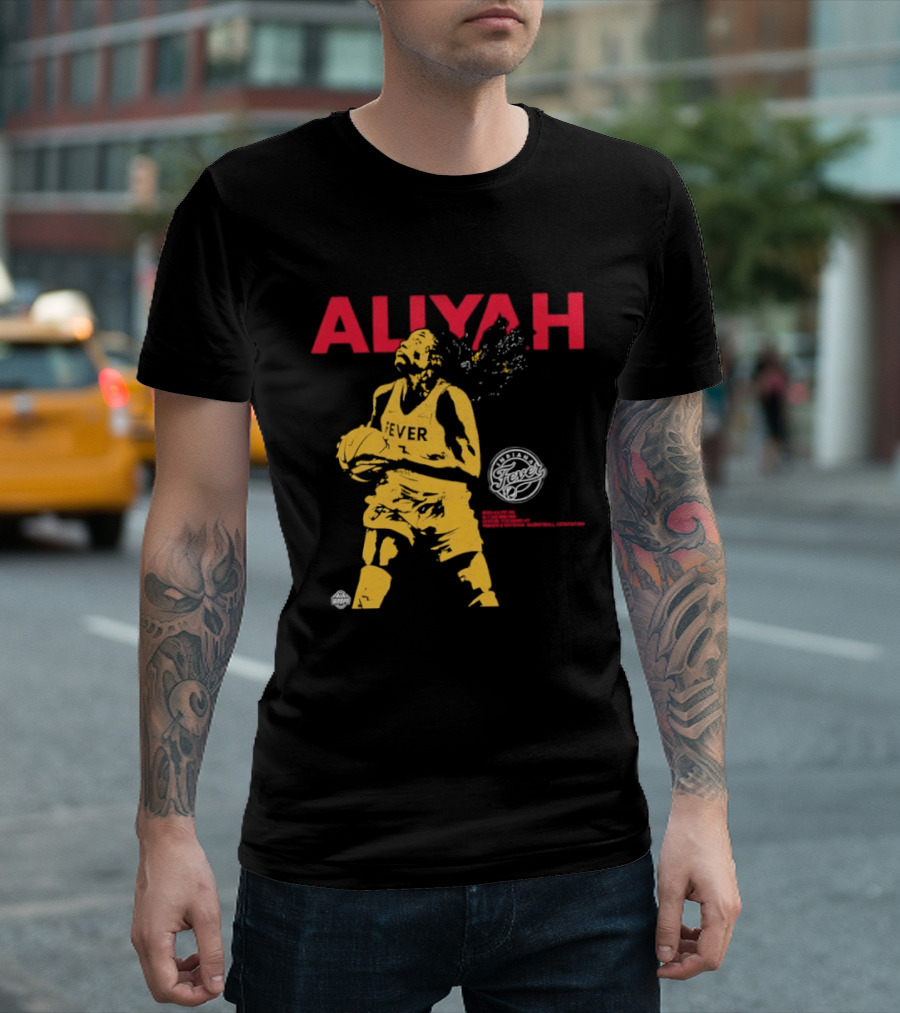 Indiana Fever Aliyah Basketball Player T-Shirt