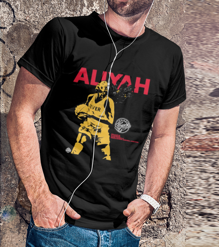 Indiana Fever Aliyah Basketball Player T-Shirt