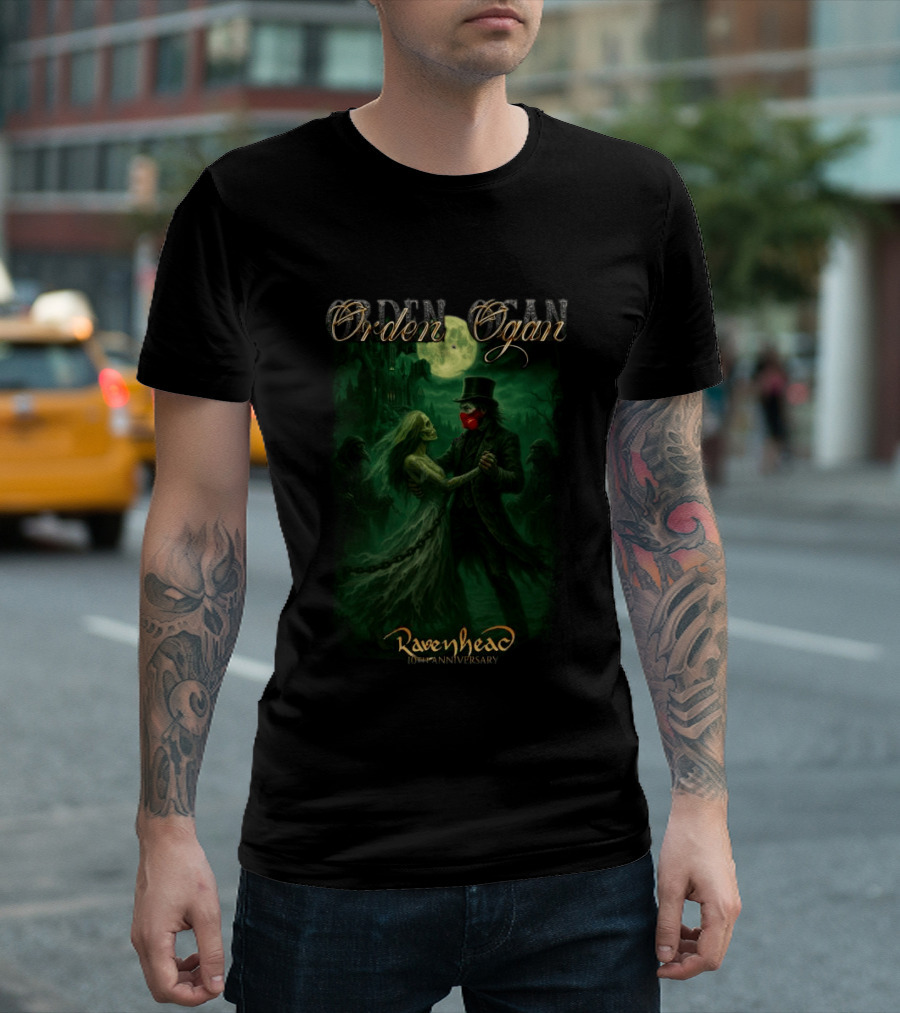 Orden Ogan Ravenhead Anniversary Moonlit Dance T-Shirt