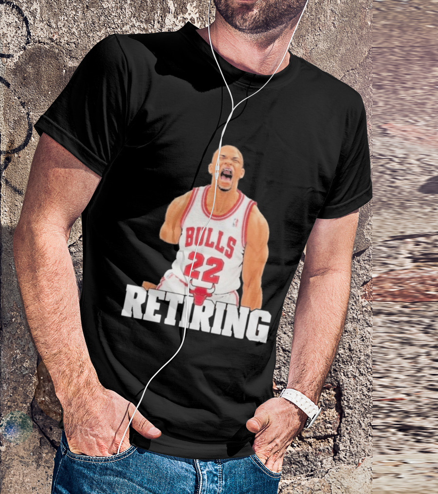 Taj Gibson 22 Bulls Retiring Iconic Moment T-Shirt