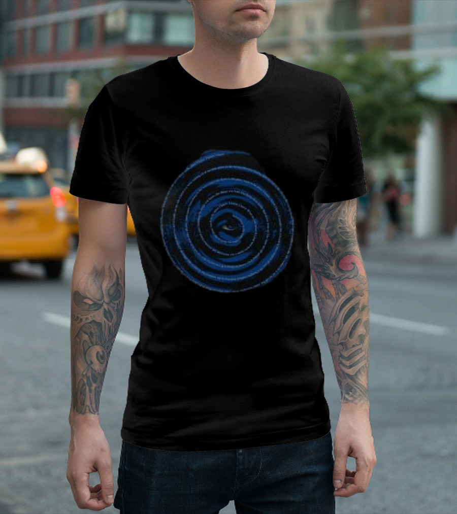 Tash Sultana Store Eyes Spiral Blue T-Shirt