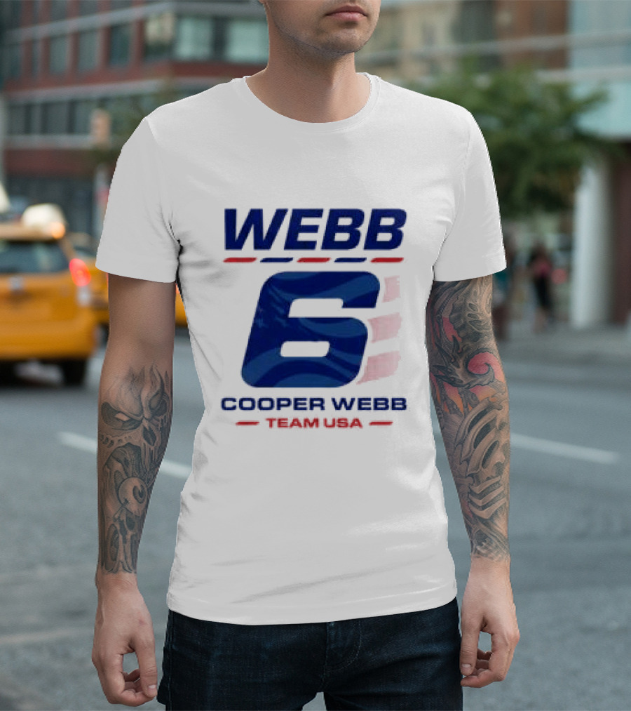 Cooper Webb Team USA MXoN 6 Coop Edition T-Shirt