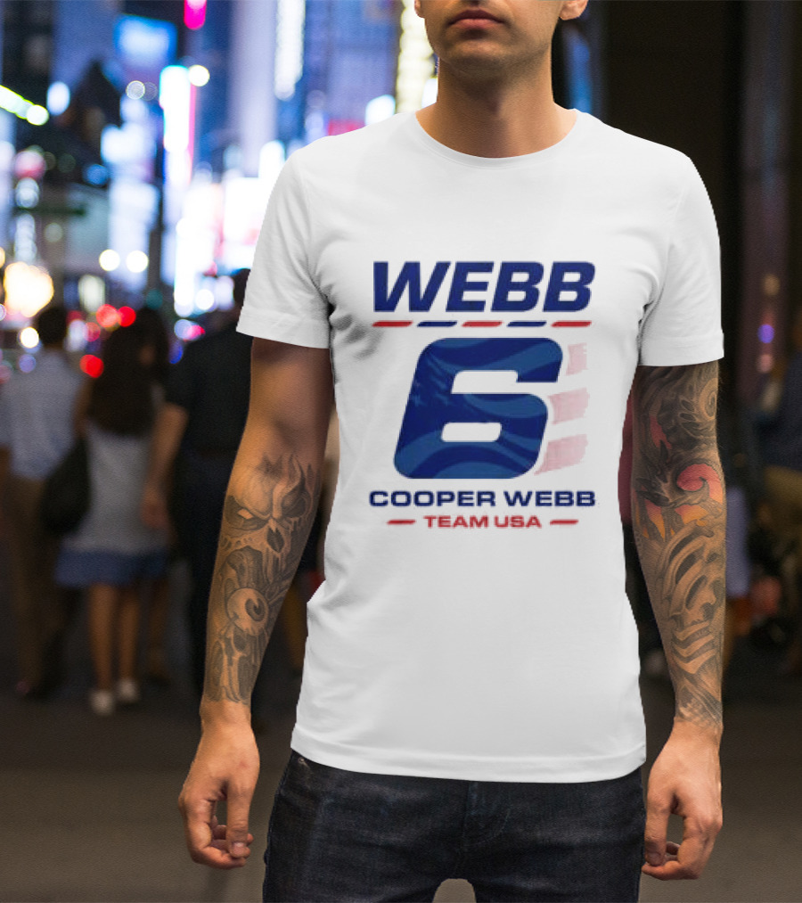 Cooper Webb Team USA MXoN 6 Coop Edition T-Shirt