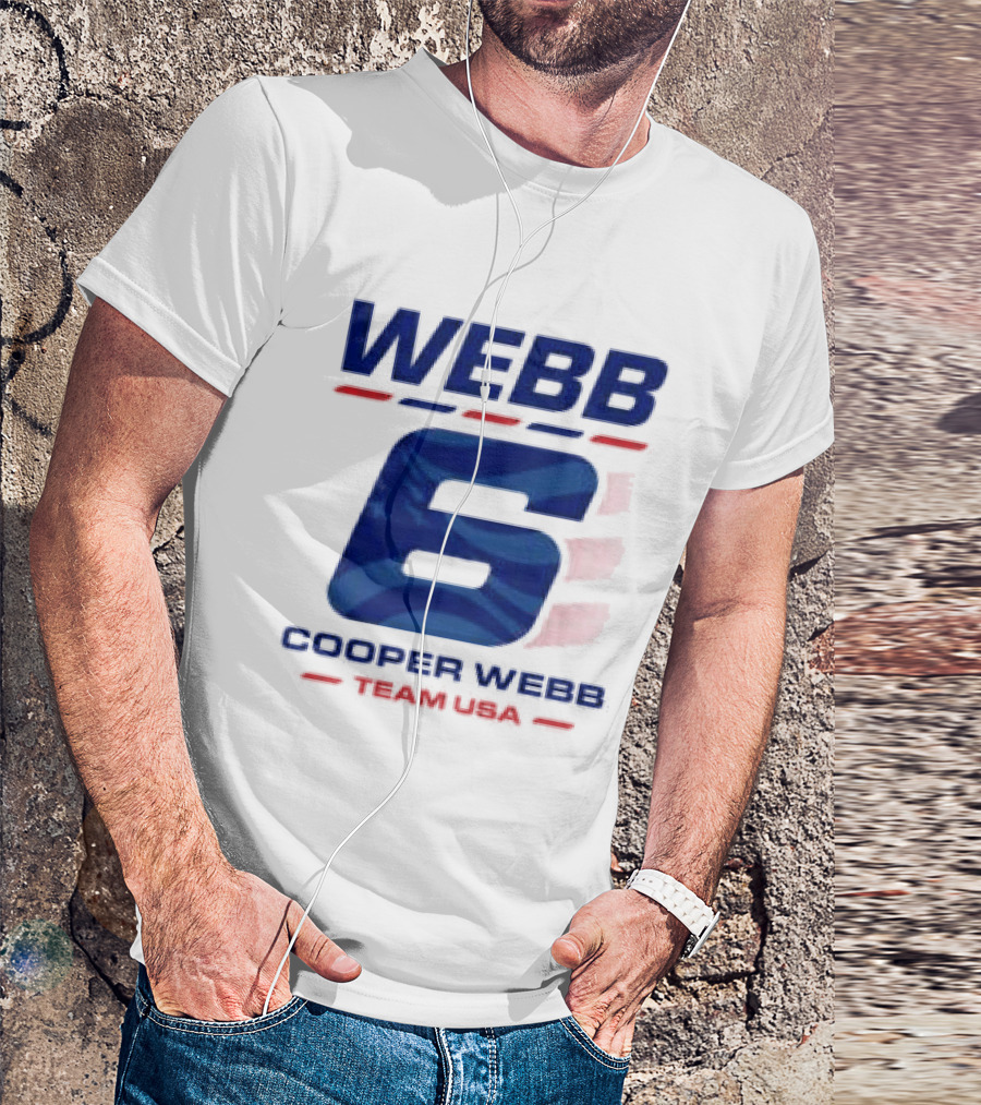 Cooper Webb Team USA MXoN 6 Coop Edition T-Shirt