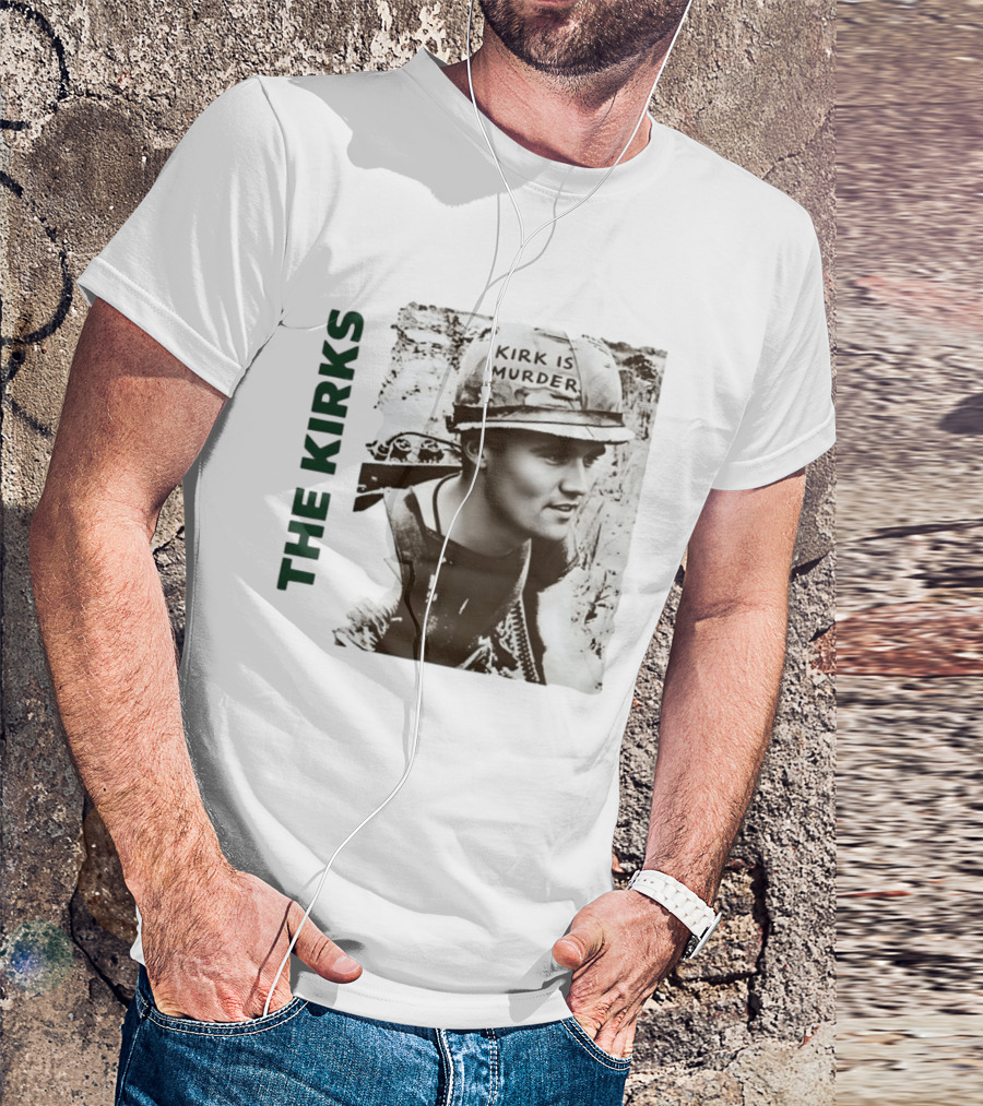 The Kirks Kirk Is Murder Helmet Soldier T-Shirt
