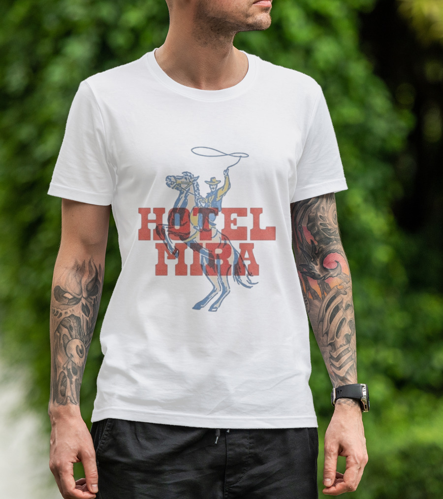 Hotel Mira Cowboy Rider T-Shirt