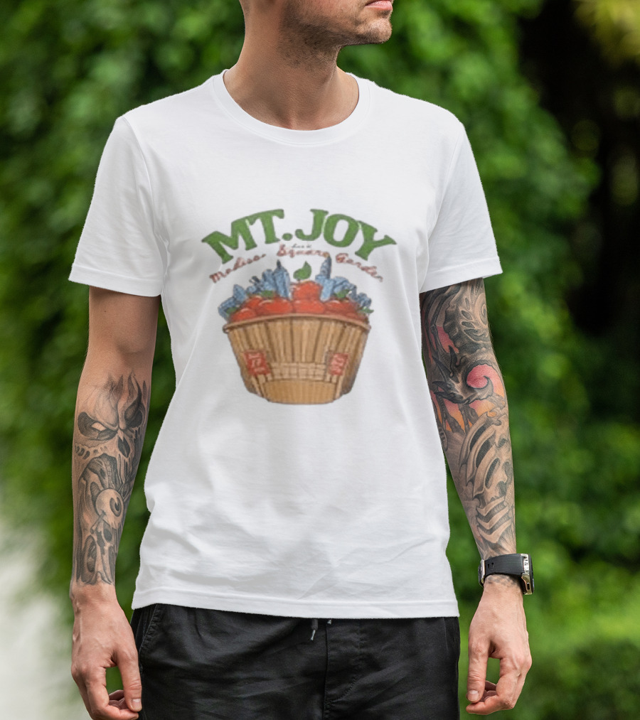 Mt Joy Farm Fresh Apples Basket Orchard T-Shirt