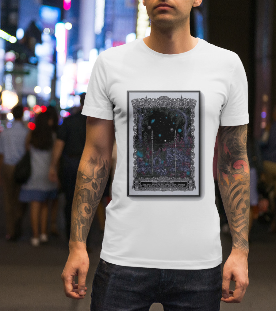 Iron Blossom Music Festival September 19 20 2026 Midtown Green Richmond VA T-Shirt
