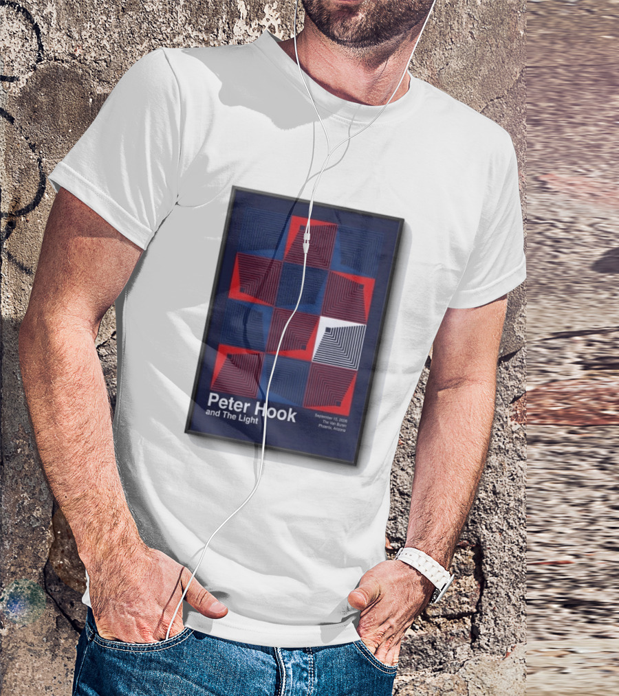 Peter Hook And The Light September 15 2026 The Van Buren Phoenix Arizona T-Shirt