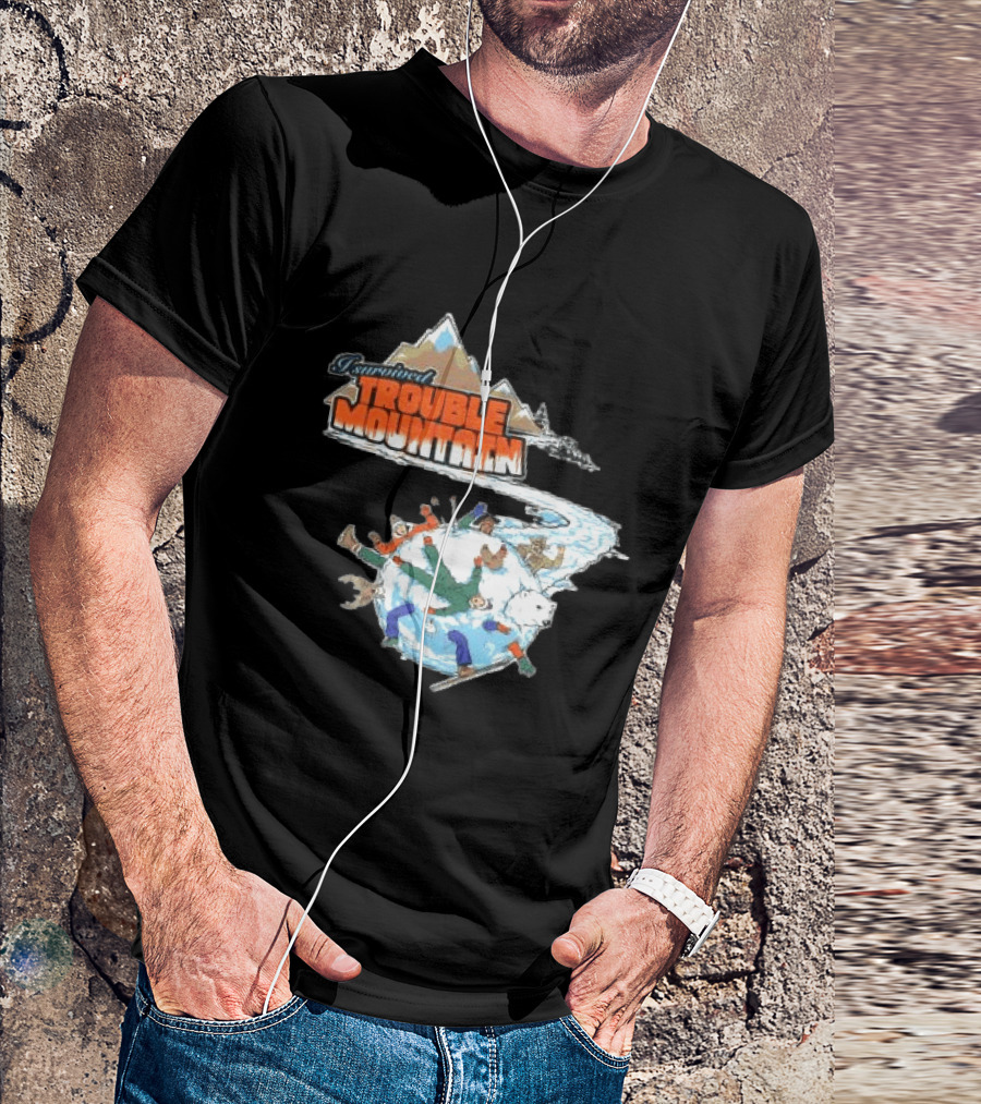 Aesop Rock X Blockhead I Survived Trouble Mountain T-Shirt