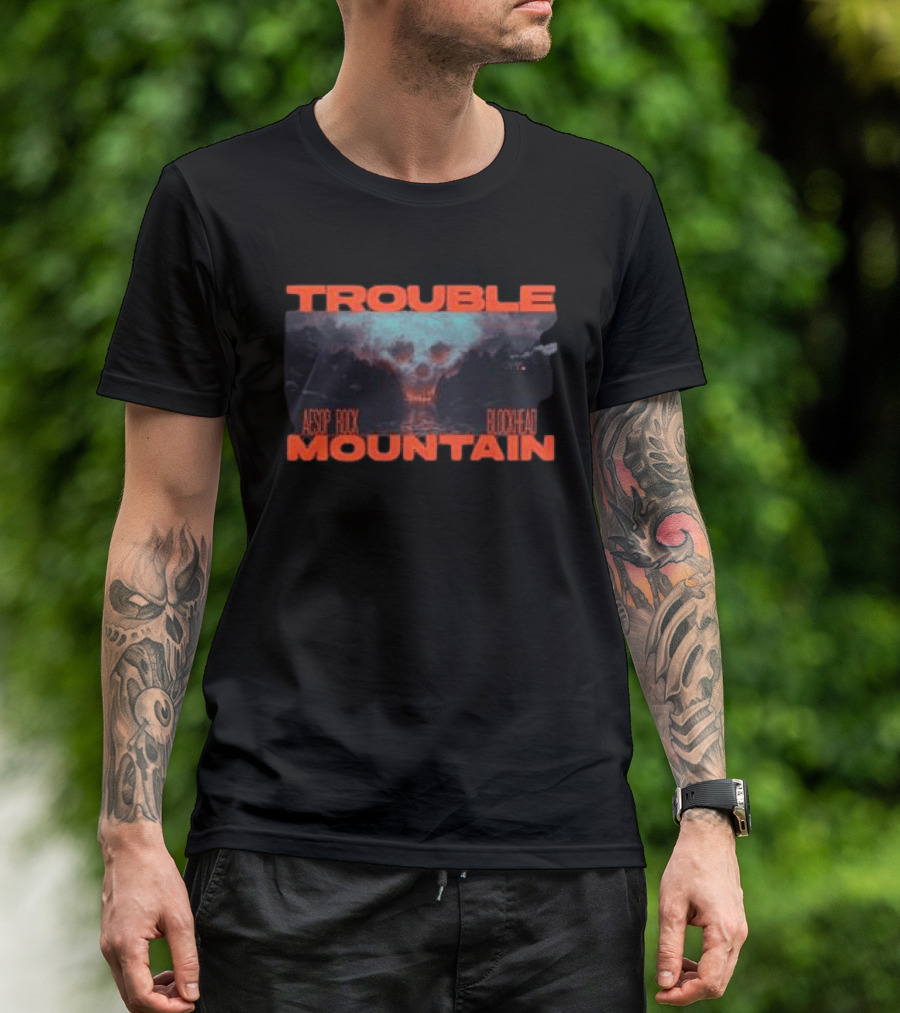 Aesop Rock Blockhead Trouble Mountain Thriller T-Shirt
