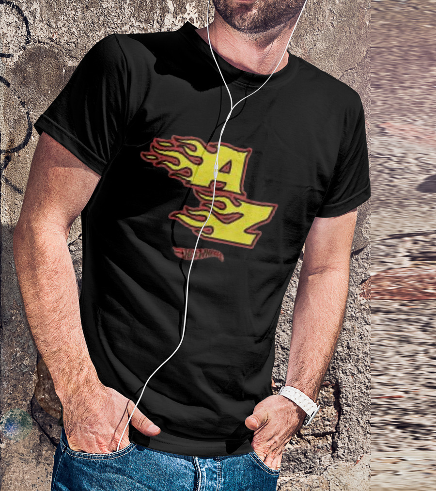 Hot Wheels AZ Flame Arizona Beverages Collaboration T-Shirt