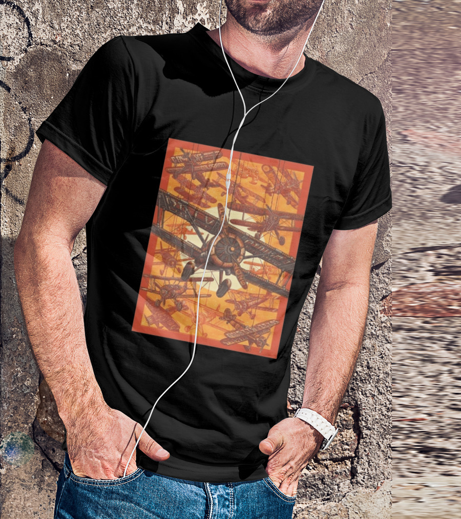 Billy Strings Fall 2026 Luke Martin Denver CO Airplane T-Shirt