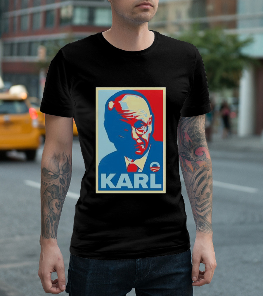 Obama Hope Style Karl Image T-Shirt