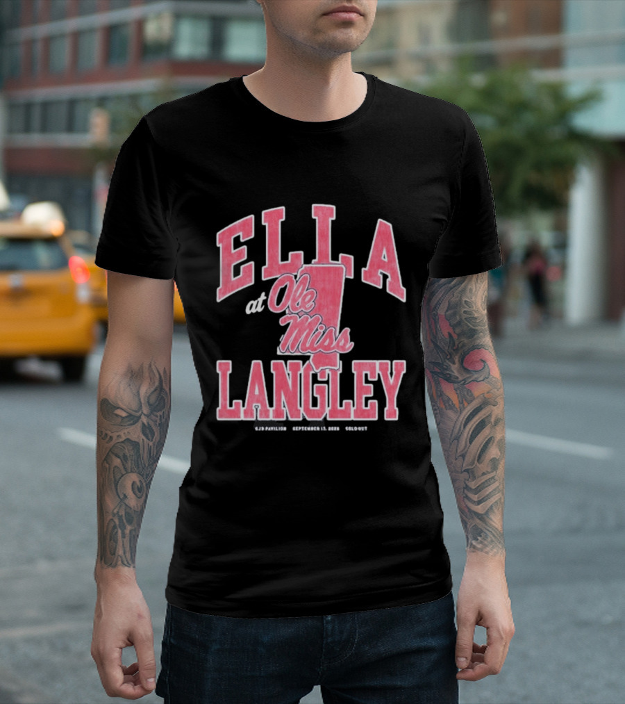 Ella Langley At Ole Miss SJB Pavilion September 17 2026 Oxford Mississippi T-Shirt