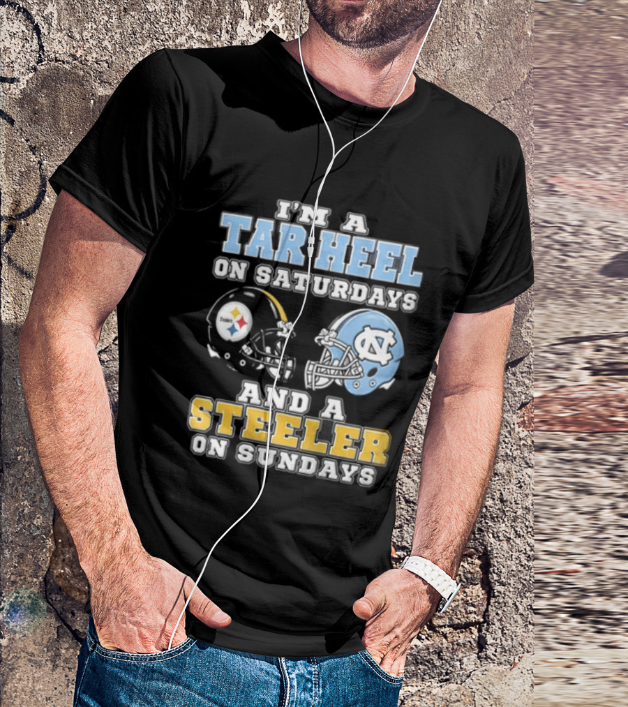 Pitt Panther On Saturdays And Steeler On Sundays Football Team Spirit T-Shirt