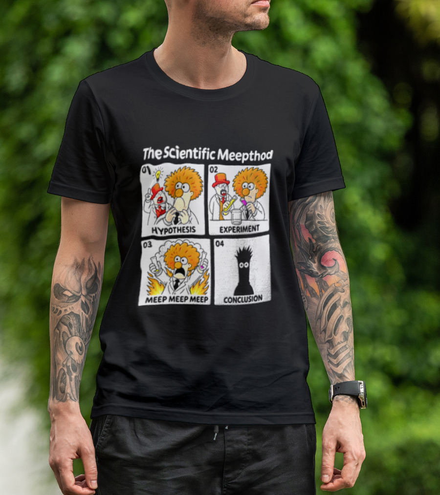 The Scientific Meepthod Beaker Experiment Walter White Conclusion Comic T-Shirt