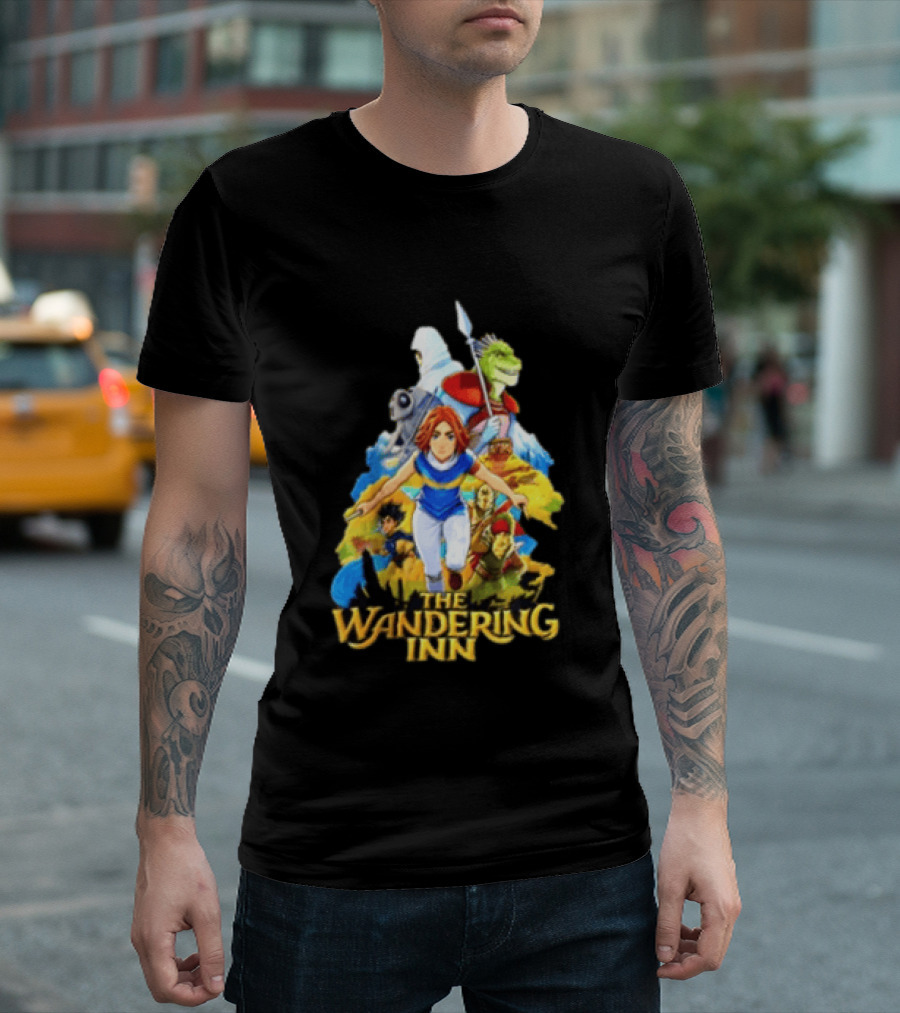 The Wandering Inn Fantasy Adventure Characters And Iconic Journey T-Shirt