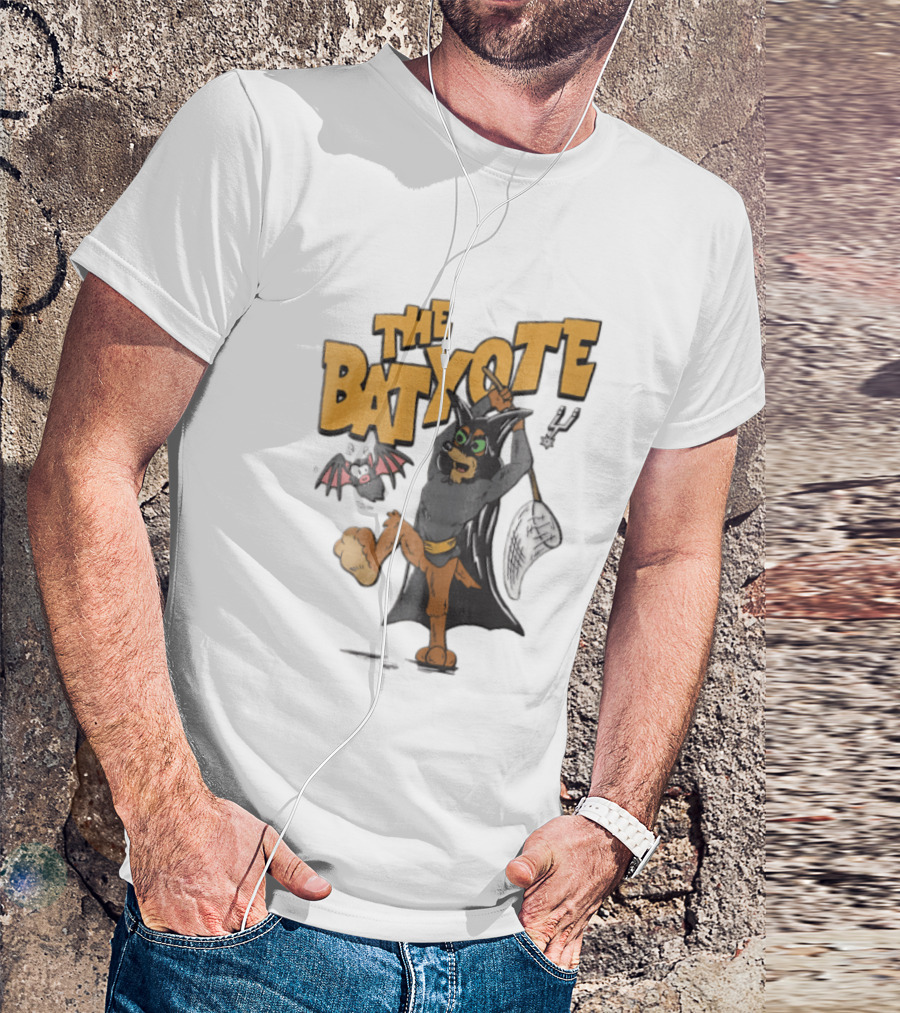 The Bat Yote Coyote Butterfly Net Creature Cartoon San Antonio Spurs NBA T-Shirt