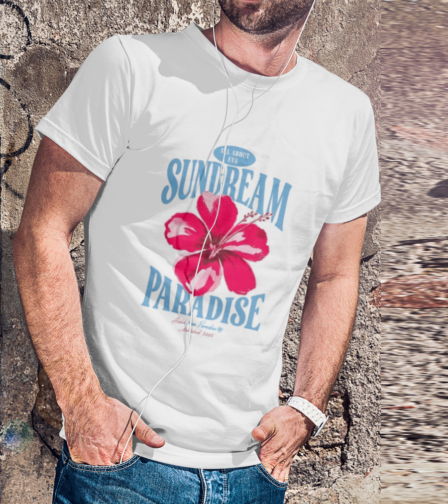 Sundream Paradise Hibiscus Aloha For Relaxing Established 2005 T-Shirt