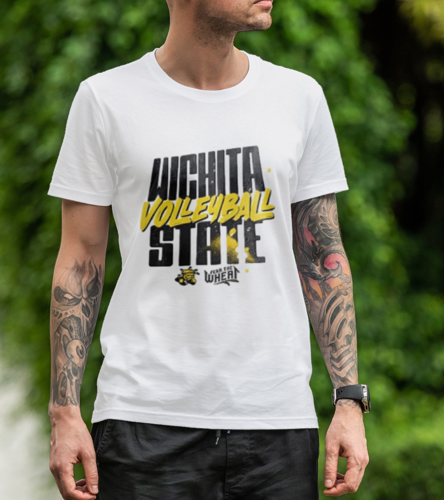 Wichita State Volleyball Fear The Wheat T-Shirt