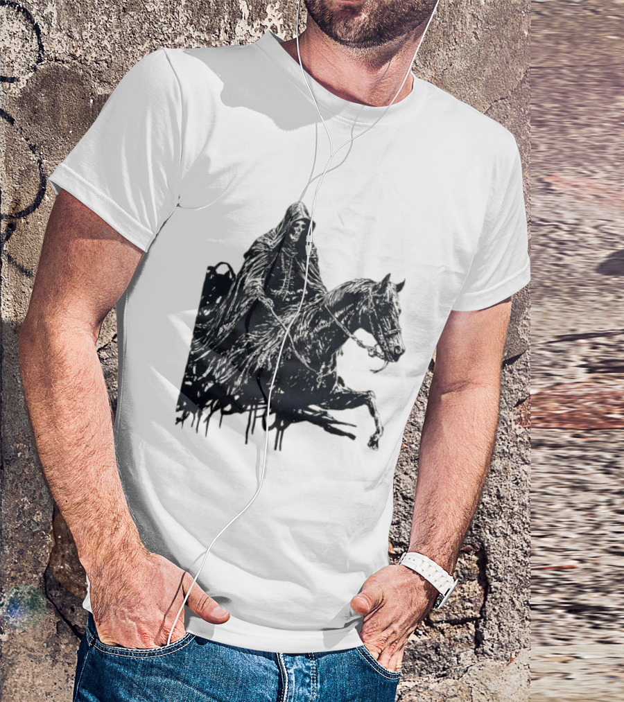 A7x World Store Total Surrender Grim Reaper Horseman T-Shirt