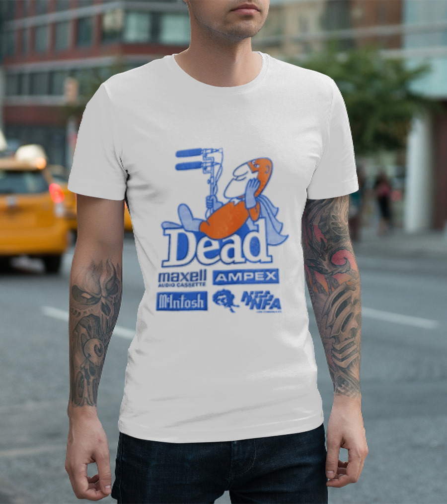 Dead Maxell Audio Cassette Ampex Mcintosh Nfa Loose Standards T-Shirt