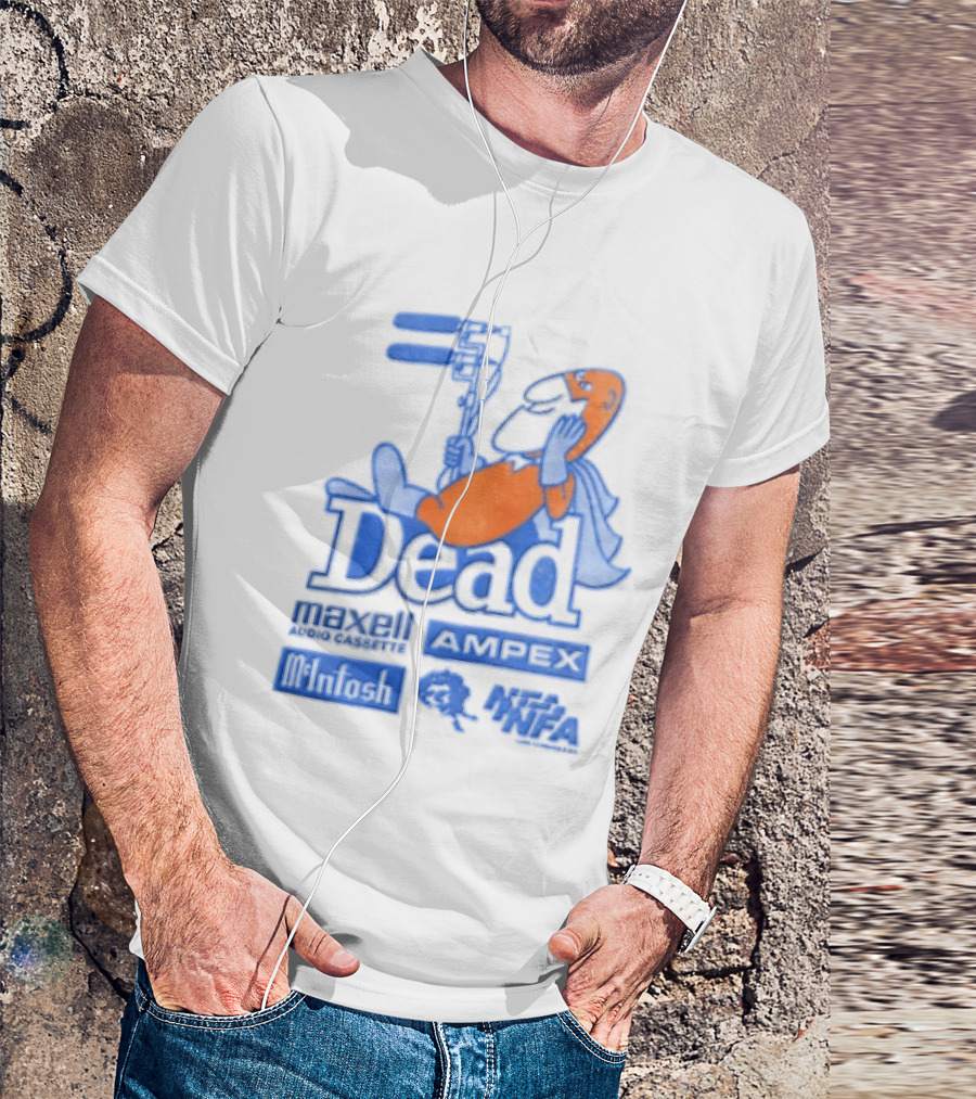 Dead Maxell Audio Cassette Ampex Mcintosh Nfa Loose Standards T-Shirt