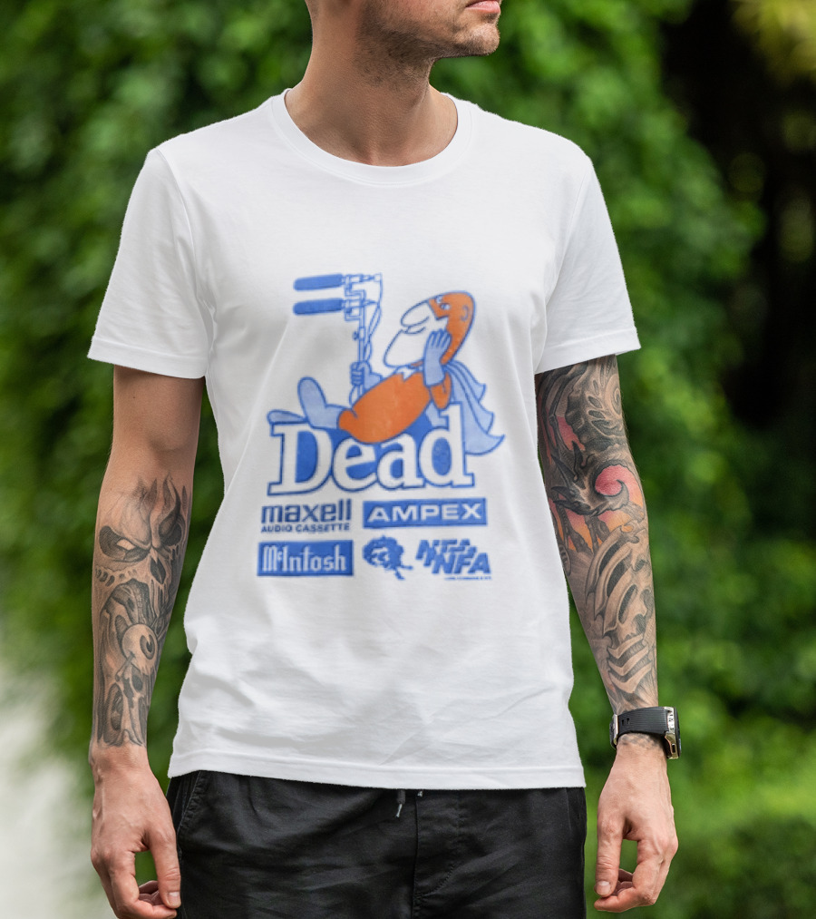 Dead Maxell Audio Cassette Ampex Mcintosh Nfa Loose Standards T-Shirt