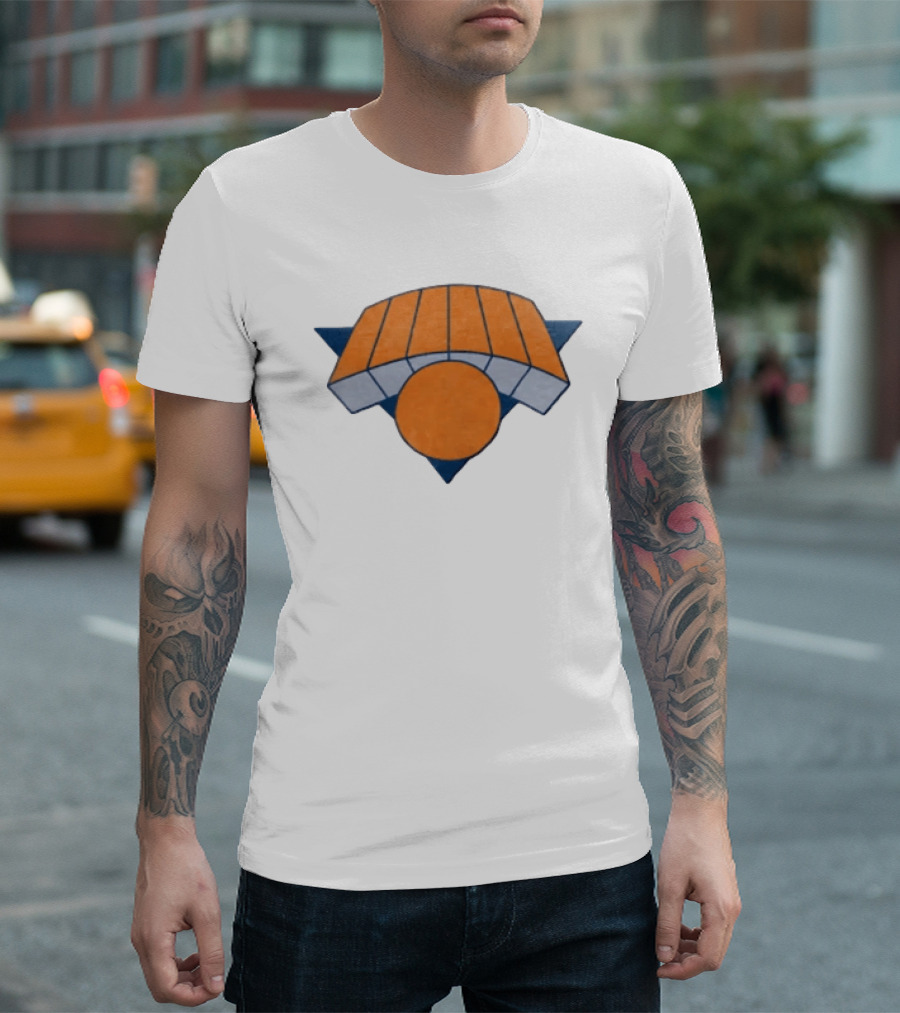 Ji Lee Underbranded New York Knicks Iconic Basketball Team T-Shirt