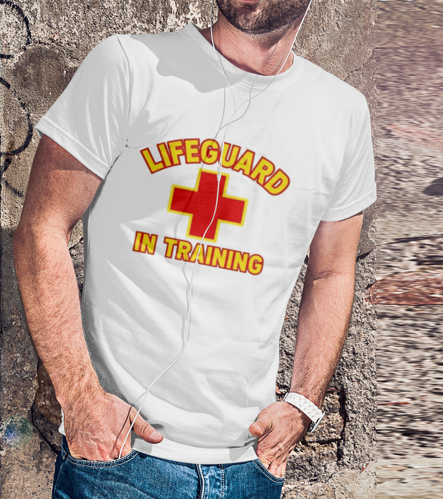 Lifeguard In Training Red Cross T-Shirt
