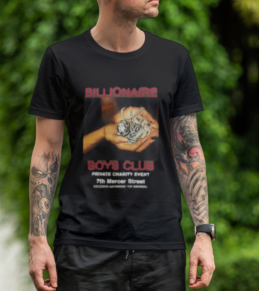 Billionaire Boys Club Private Charter Event 7th Mercer Street NYC Exclusive Fashion T-Shirt