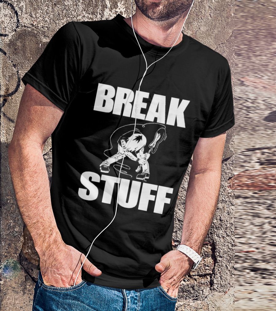 Limp Bizkit Break Stuff Illustration Iconic Band T-Shirt