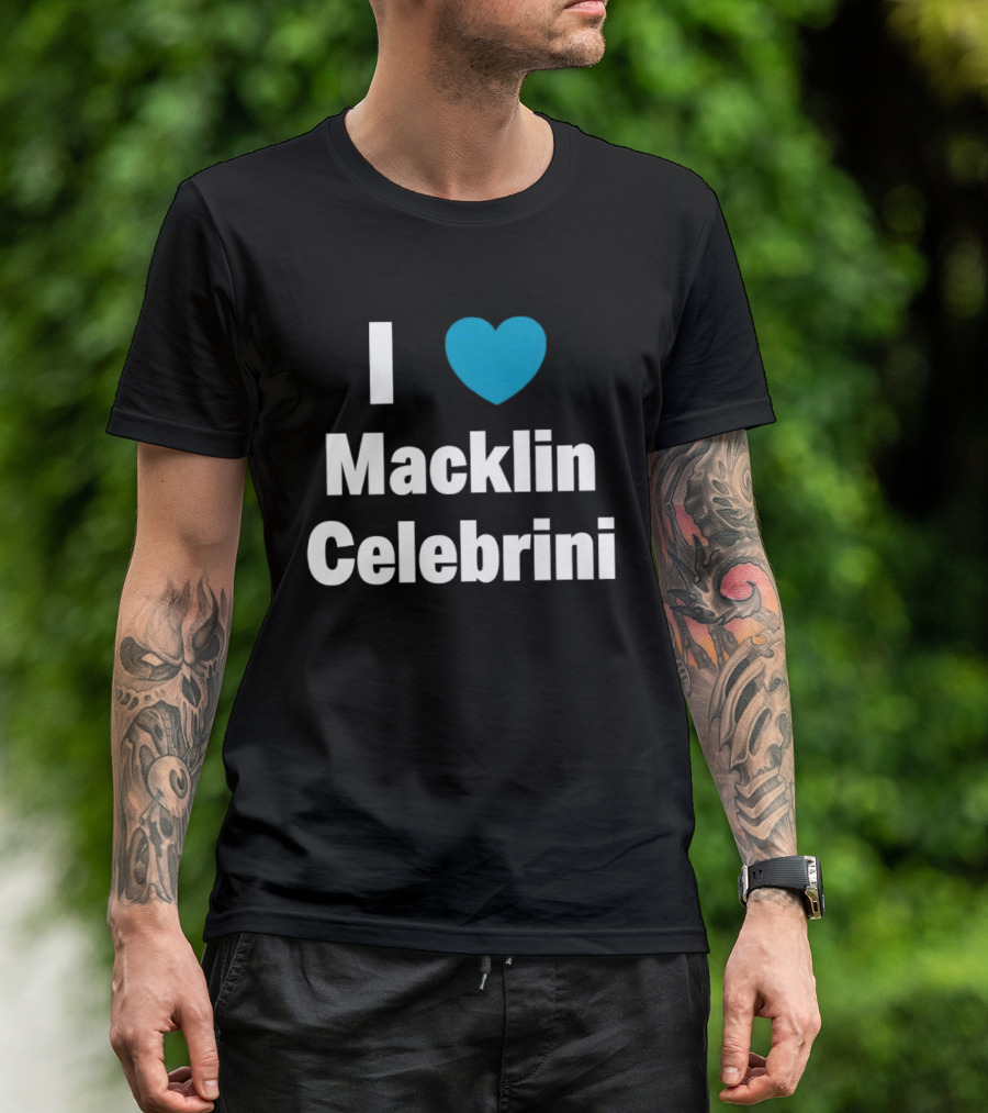 I Heart Macklin Celebrini San Jose Sharks Hockey Fan Favorite T-Shirt