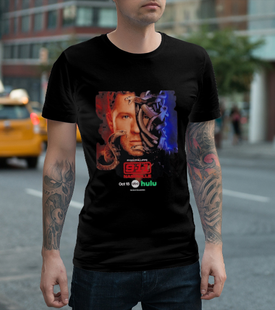 Ryan Phillippe 911 Nashville Original ABC Hulu October 15 2026 T-Shirt