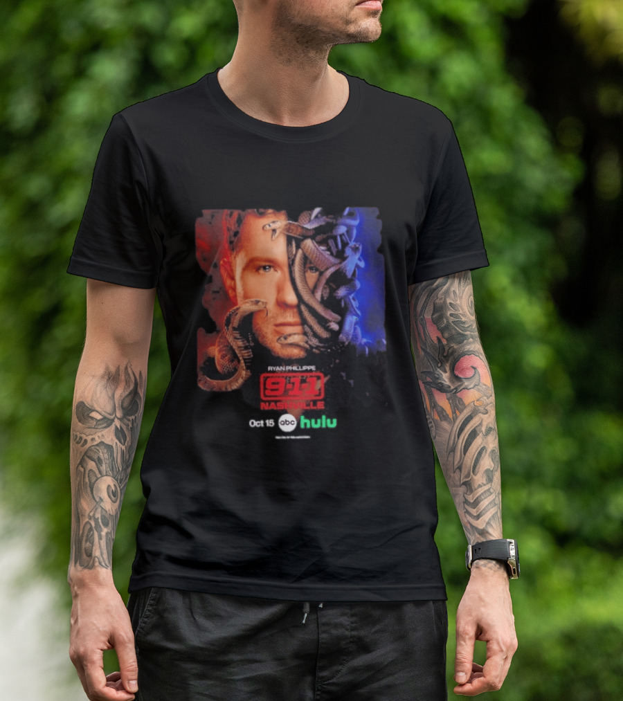 Ryan Phillippe 911 Nashville Original ABC Hulu October 15 2026 T-Shirt