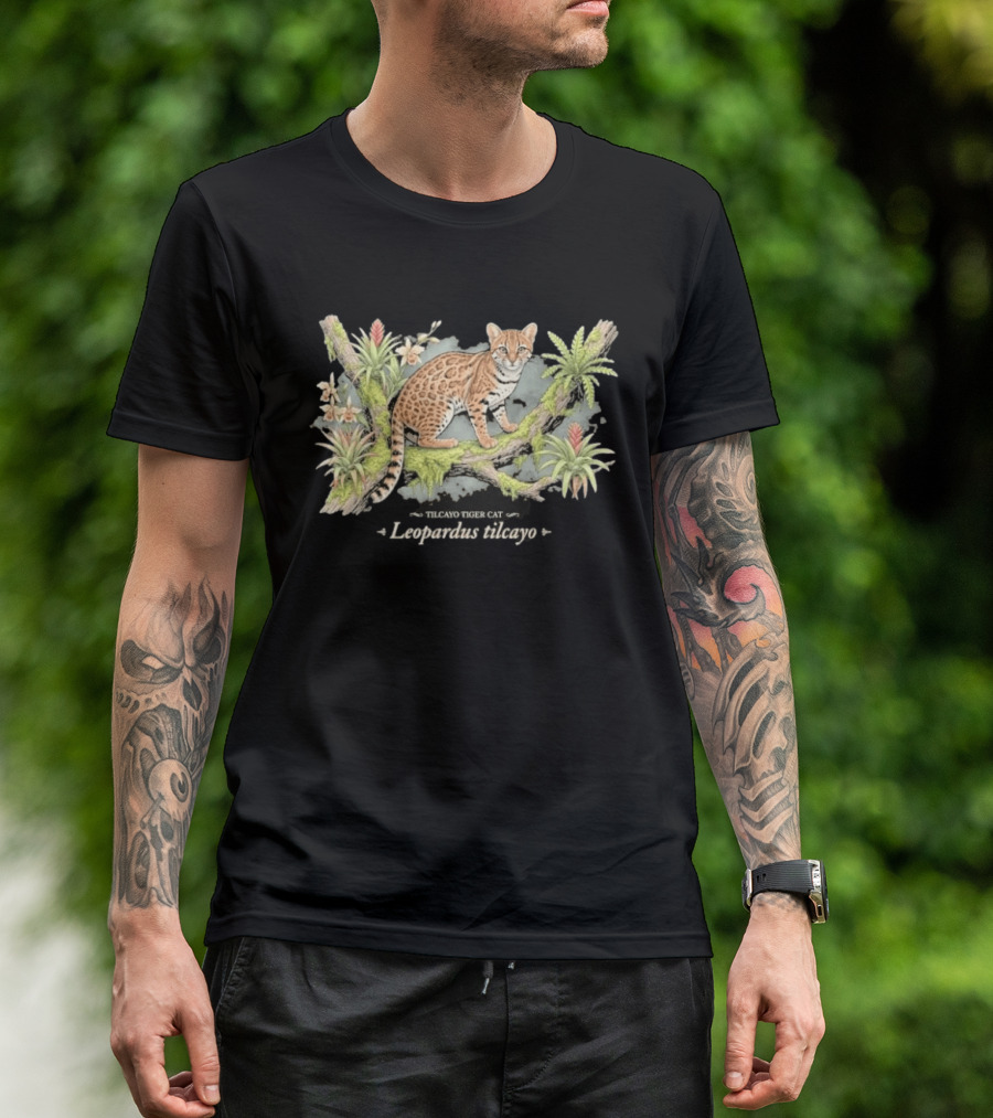 Tilcayo Tiger Cat Leopardus Tilcayo T-Shirt