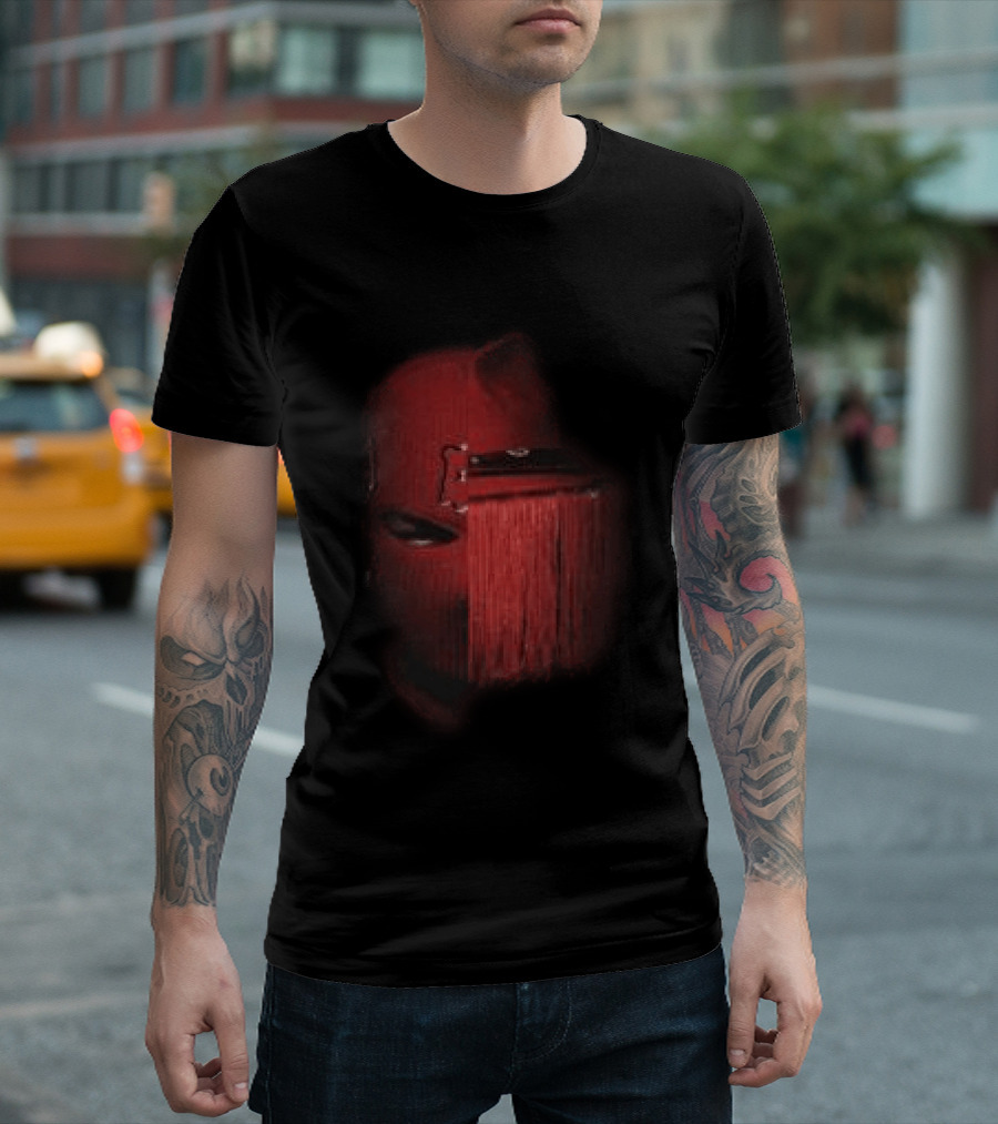 Wesghost Store Redghost Tour Mask Fringes T-Shirt