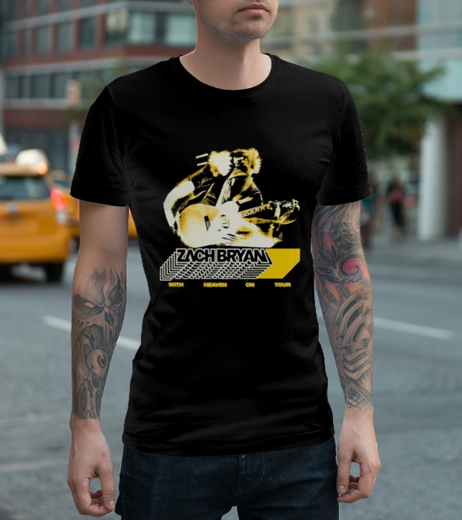 Zach Bryan With Heaven On Tour Sep 18 2026 The Woodlands Dover DE T-Shirt