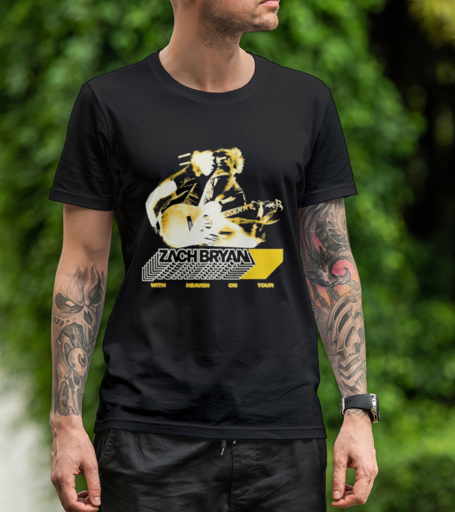 Zach Bryan With Heaven On Tour Sep 18 2026 The Woodlands Dover DE T-Shirt