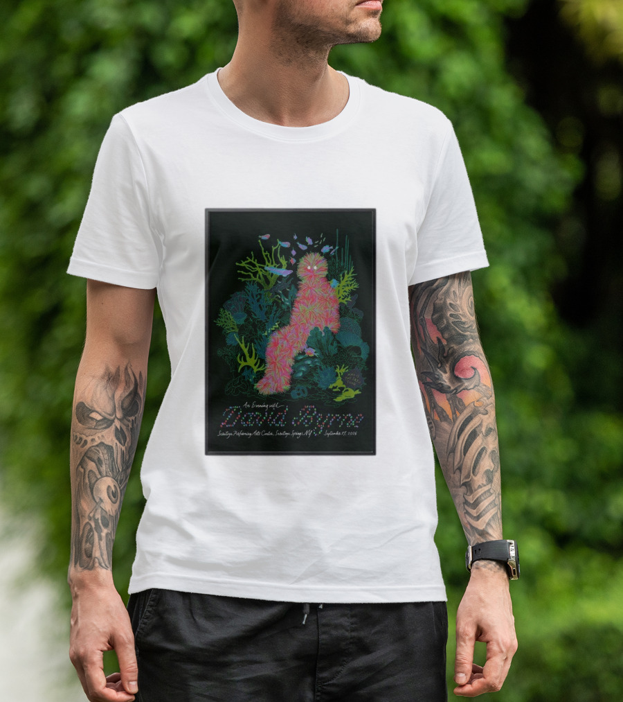 An Evening With David Byrne SPAC Saratoga Springs NY September 17 2026 T-Shirt