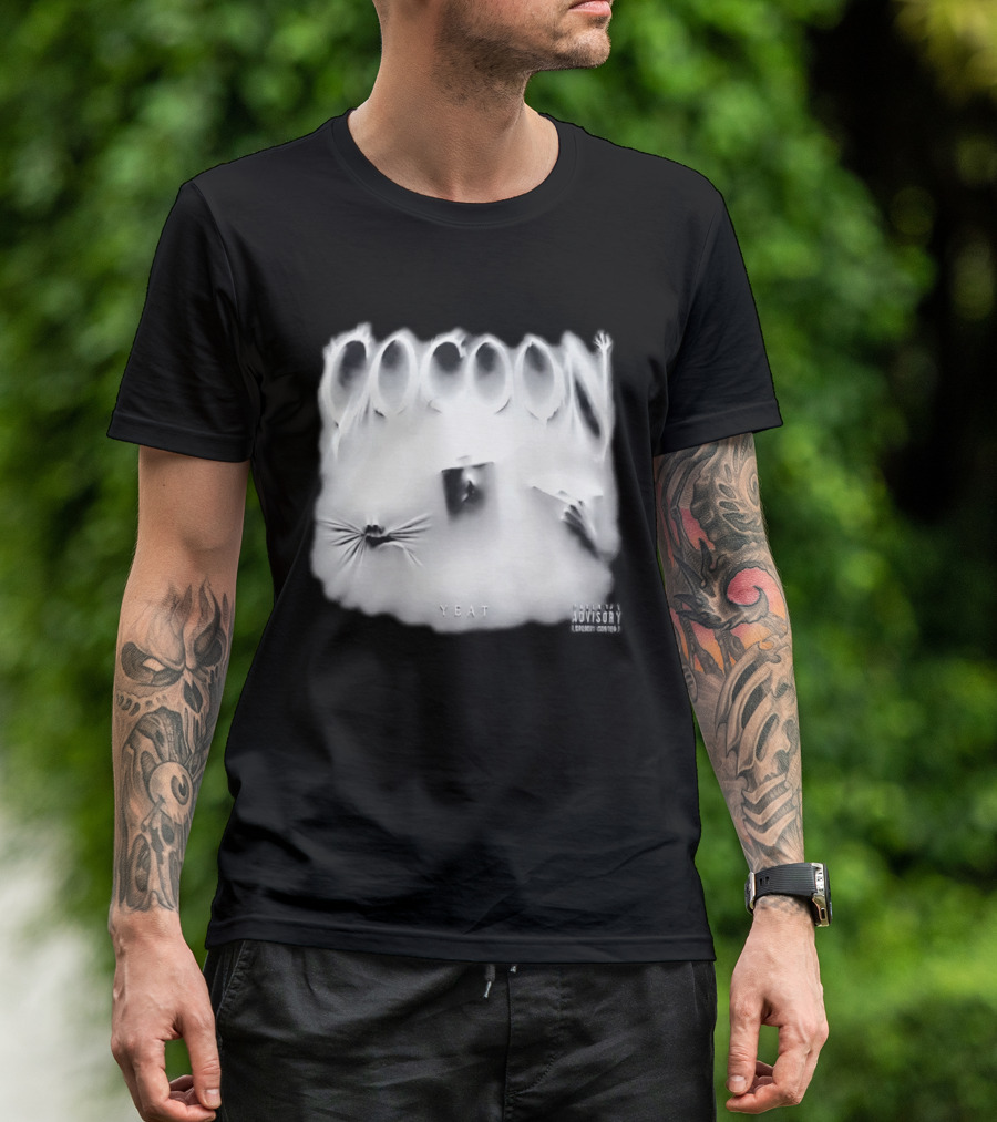 Cocoon YEAT Album Cover Parental Advisory T-Shirt