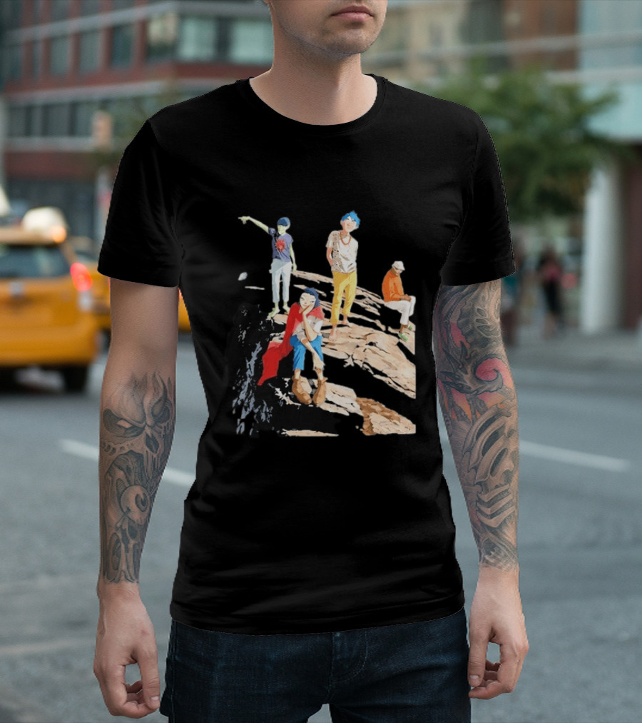 Gorillaz The Mountain Tour September 23 2026 Spectrum Center Charlotte North Carolina Band Members T-Shirt